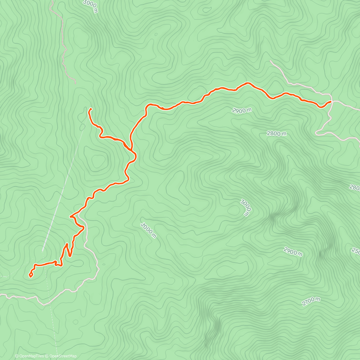 Mapa de la actividad (Day 3 Altitude Run · Titanes Fundraiser)
