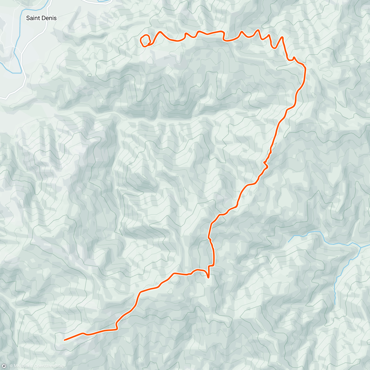 Map of the activity, Zwift - 3x15 Sweetspot Intervals x60 in France