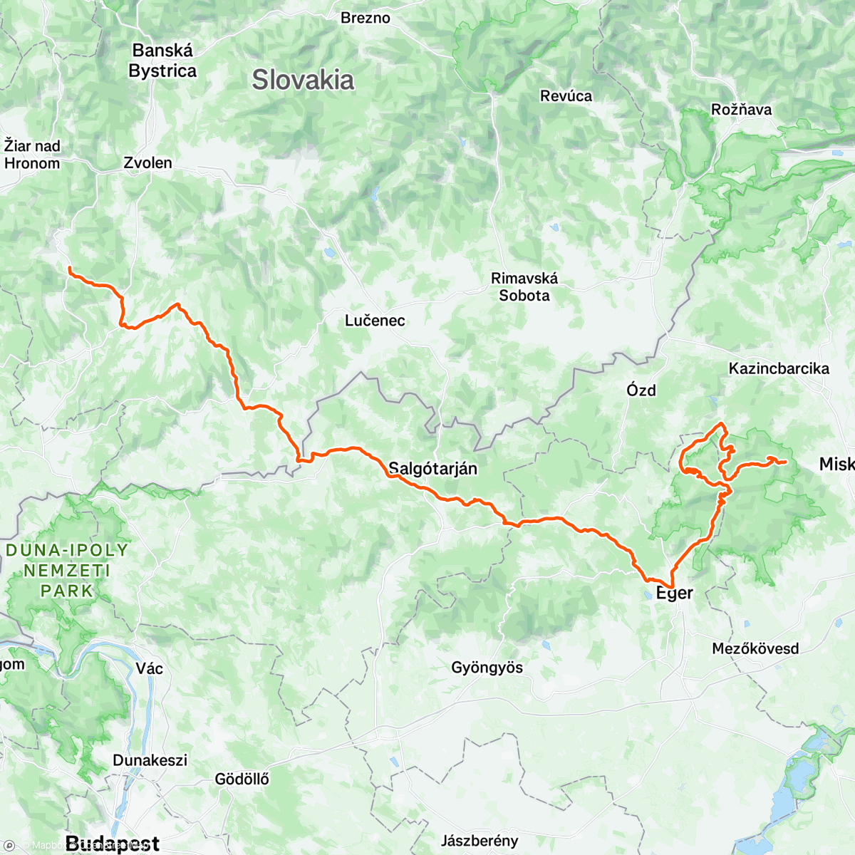 Map of the activity, RTSK deň 2