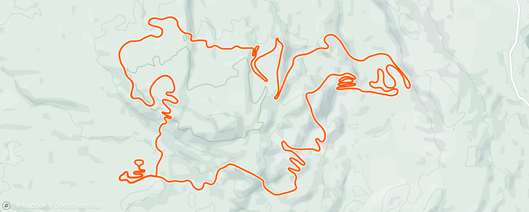Карта физической активности (Bike: VO2max (Week 2) @ Slow Cadence)