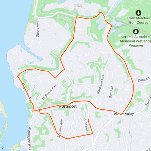 Cow Harbor 10K 10.3 km Road Running Route on Strava