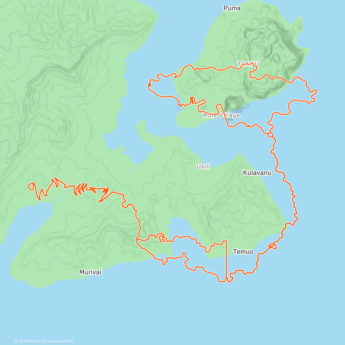 Map of the activity, 255/520