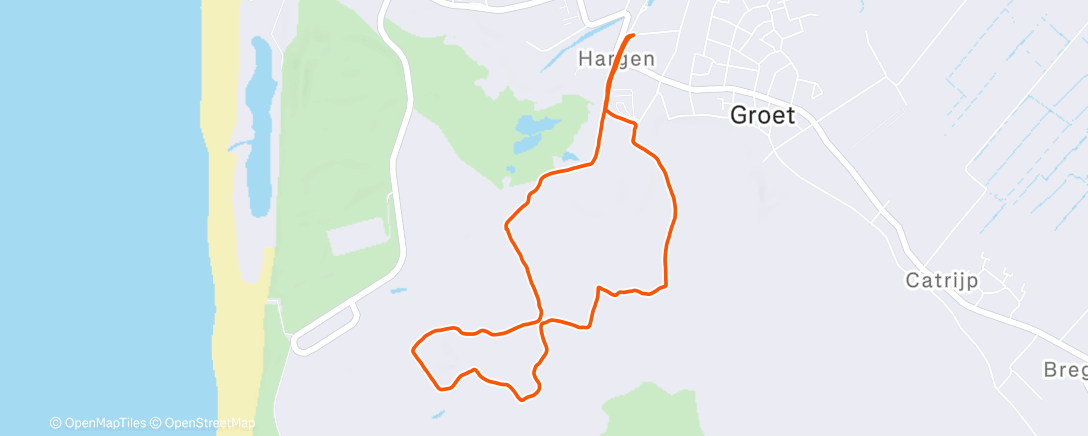 Карта физической активности (Tweede Kerstduin)