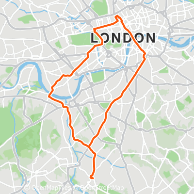 Birkbeck via Putney Bridge (And Back) | 22.6 mi Cycling Route on Strava