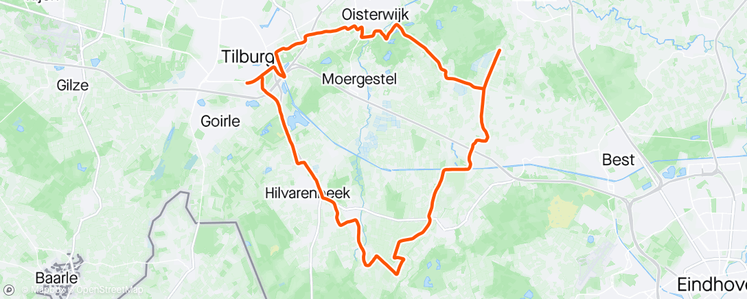 Map of the activity, Veenendaal coming up