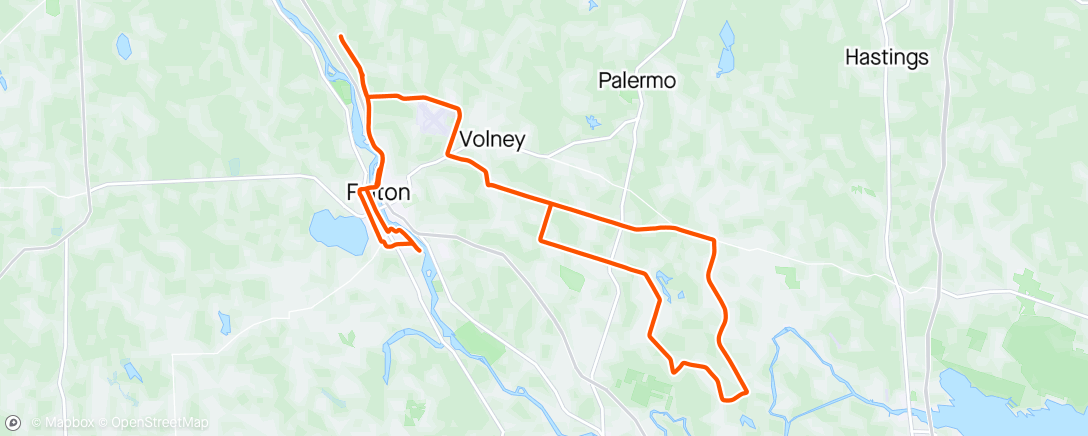 Map of the activity, Tough Mixed Rouleur Ride (4 x 10 minutes)