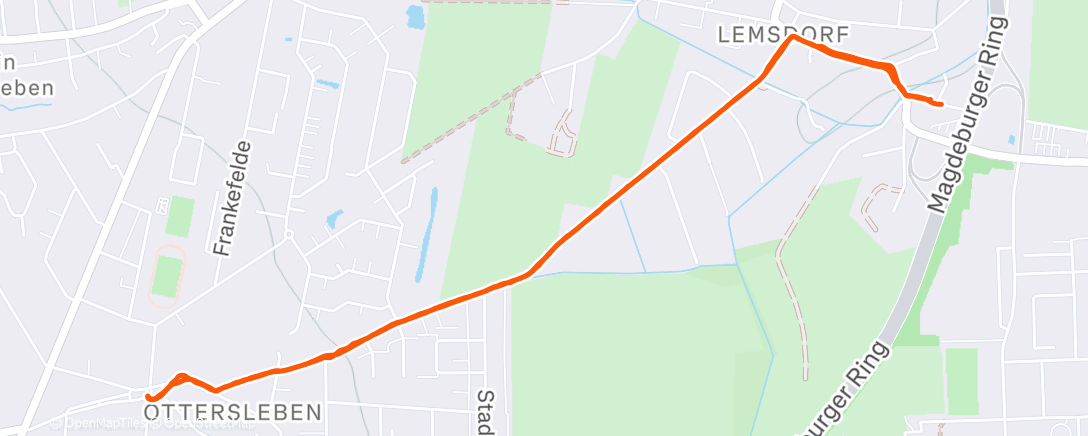 Map of the activity, Letztes Mal dieses Jahr frische Brötchen vom Lieblingsbäcker