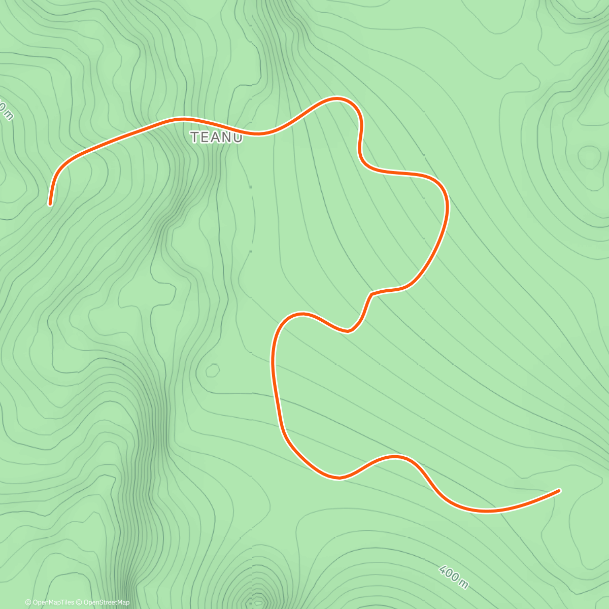 Map of the activity, Zwift - Le Col - Training With Legends - Kristin Armstrong - Turn Up The Heat on Sand And Sequoias in Watopia