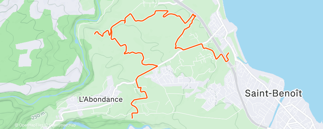 Map of the activity, J2d - VTTO
