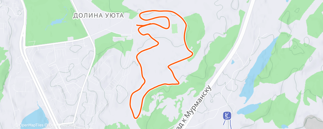 Map of the activity, Classic