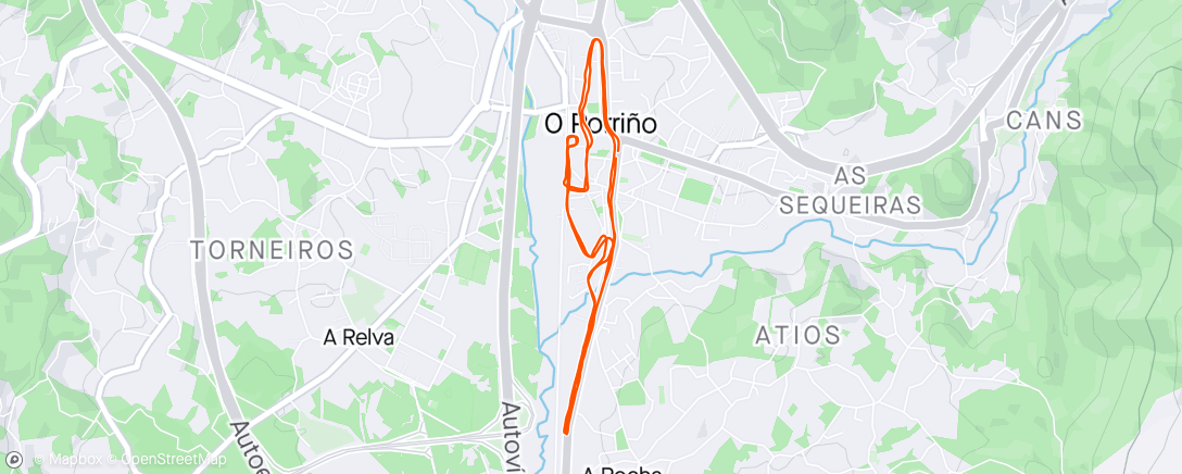 Kaart van de activiteit “10 km Porriño 2024”