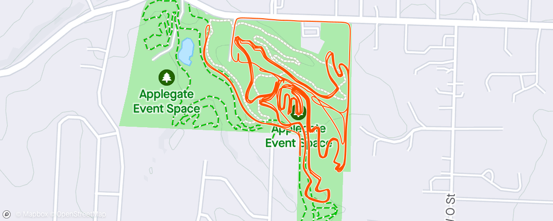 Map of the activity, 2023 CX Season Debut: Single Speed Edition... Like Every Good Retired CX'er