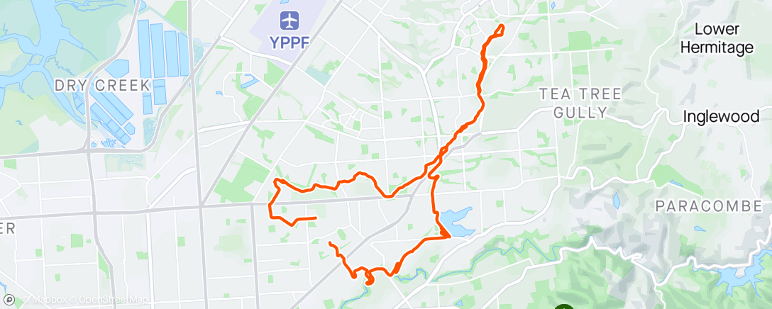 Mapa de la actividad, This ride brought to you by the numbers "5" and "2"  🎂
