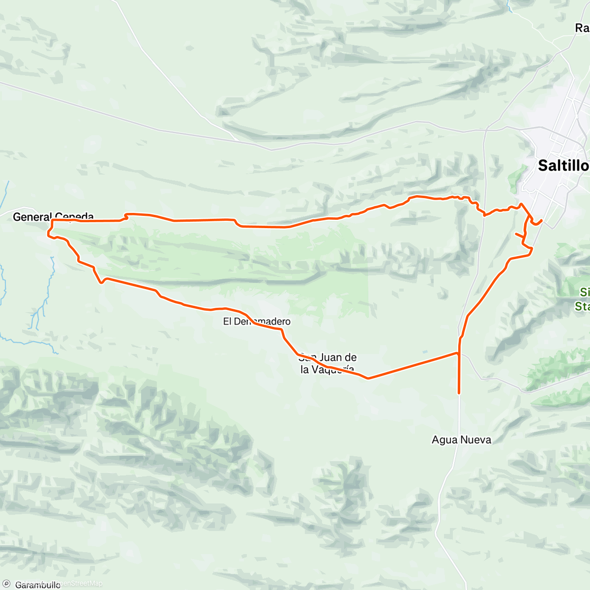 Mappa dell'attività Gasherbrum outdoors