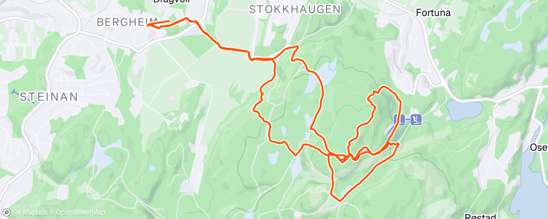Map of the activity, Gammel mann svinger hjulen inn