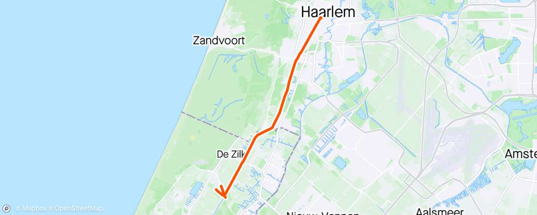 Map of the activity, Haarlem