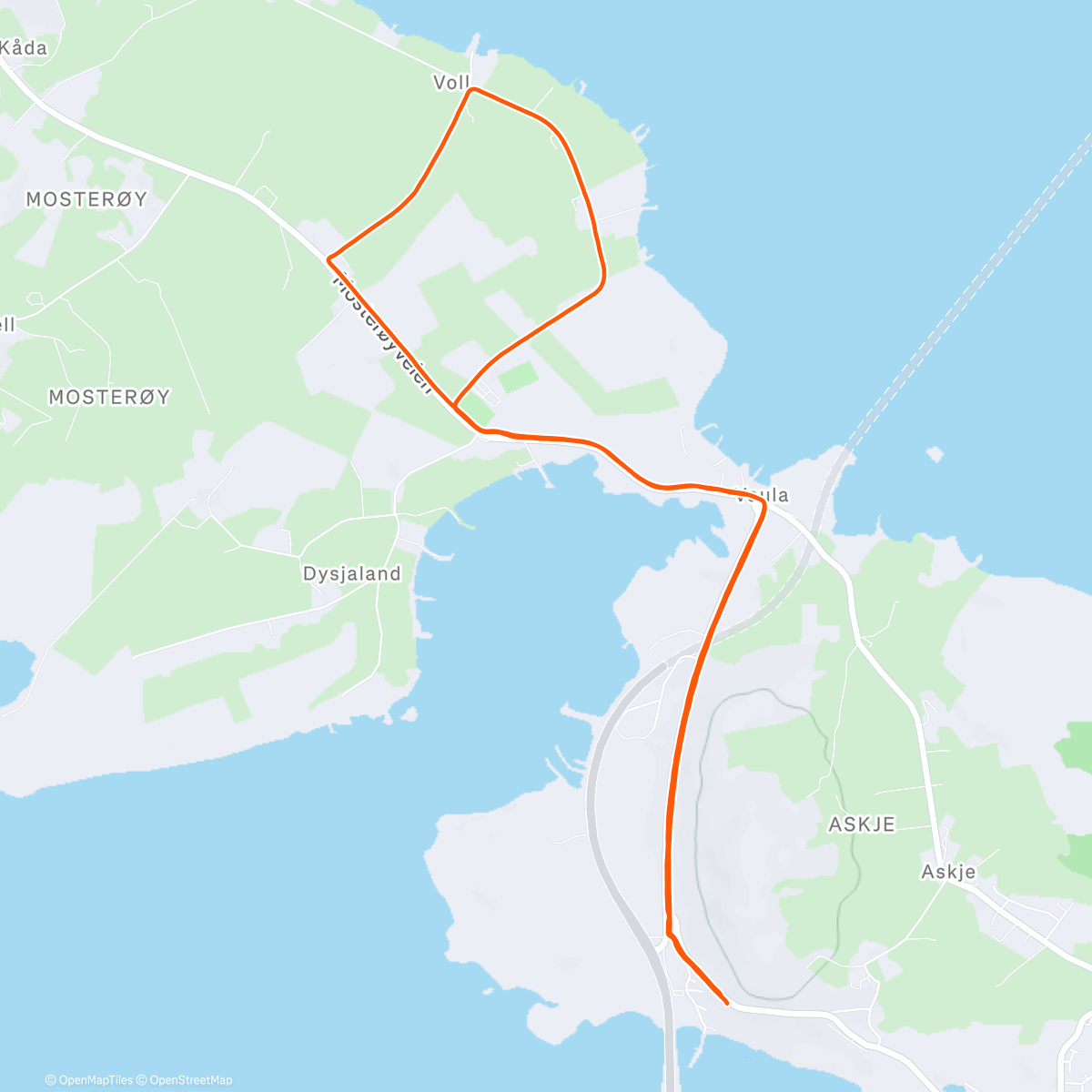 Карта физической активности (Morning Run)