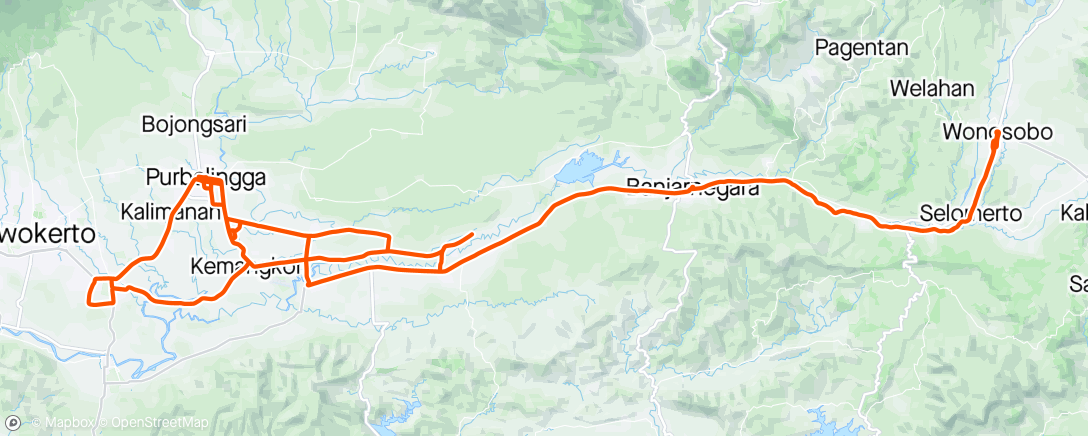 Map of the activity, FUNdurance Long + Local Ride