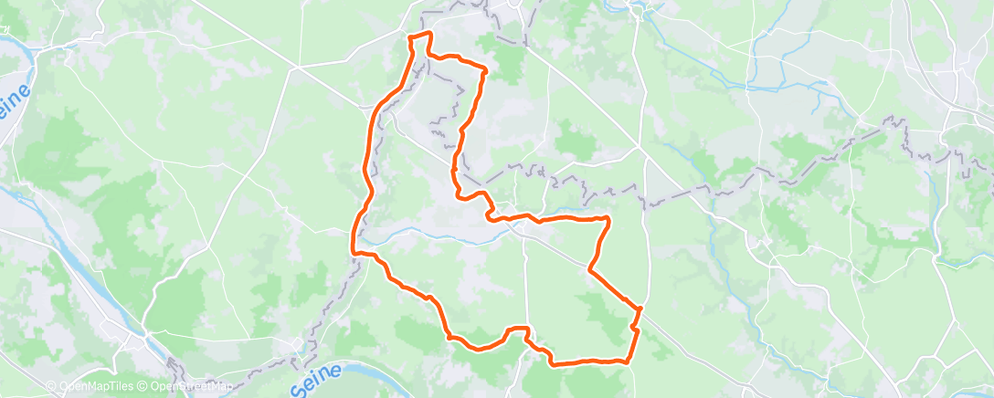 Map of the activity, Frisquet mais ☀️