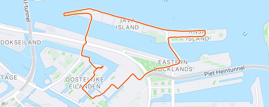 Map of the activity, De ronde