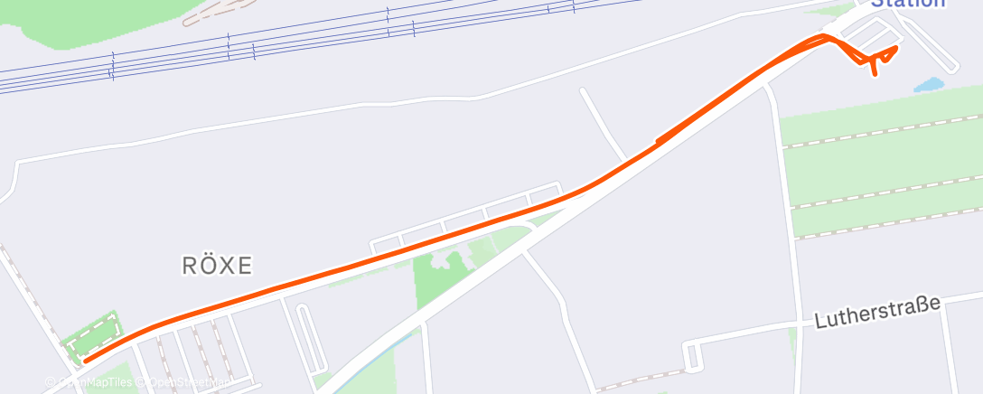 Map of the activity, Mittagspaziergang