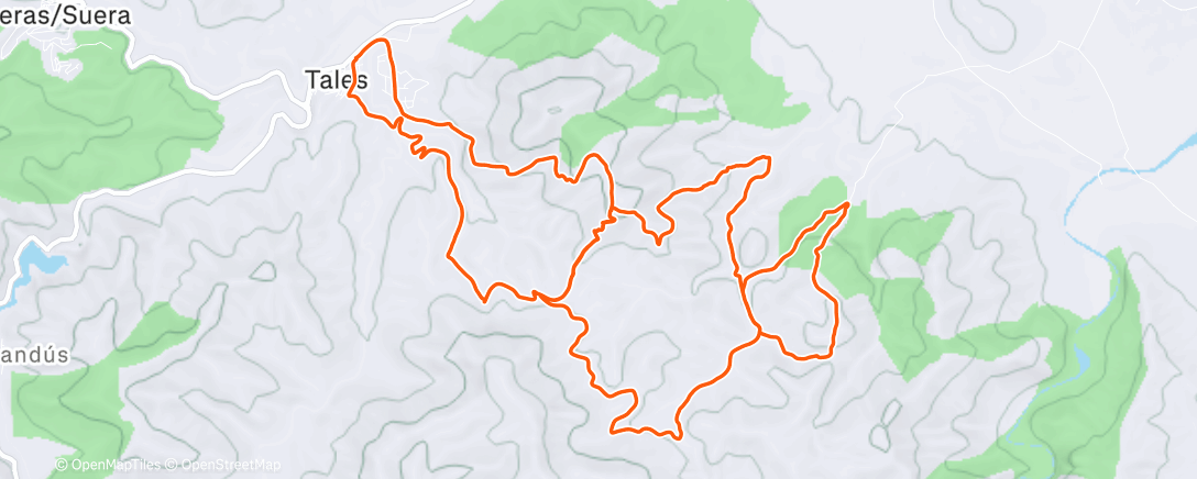 Карта физической активности (Bicicleta por la mañana)