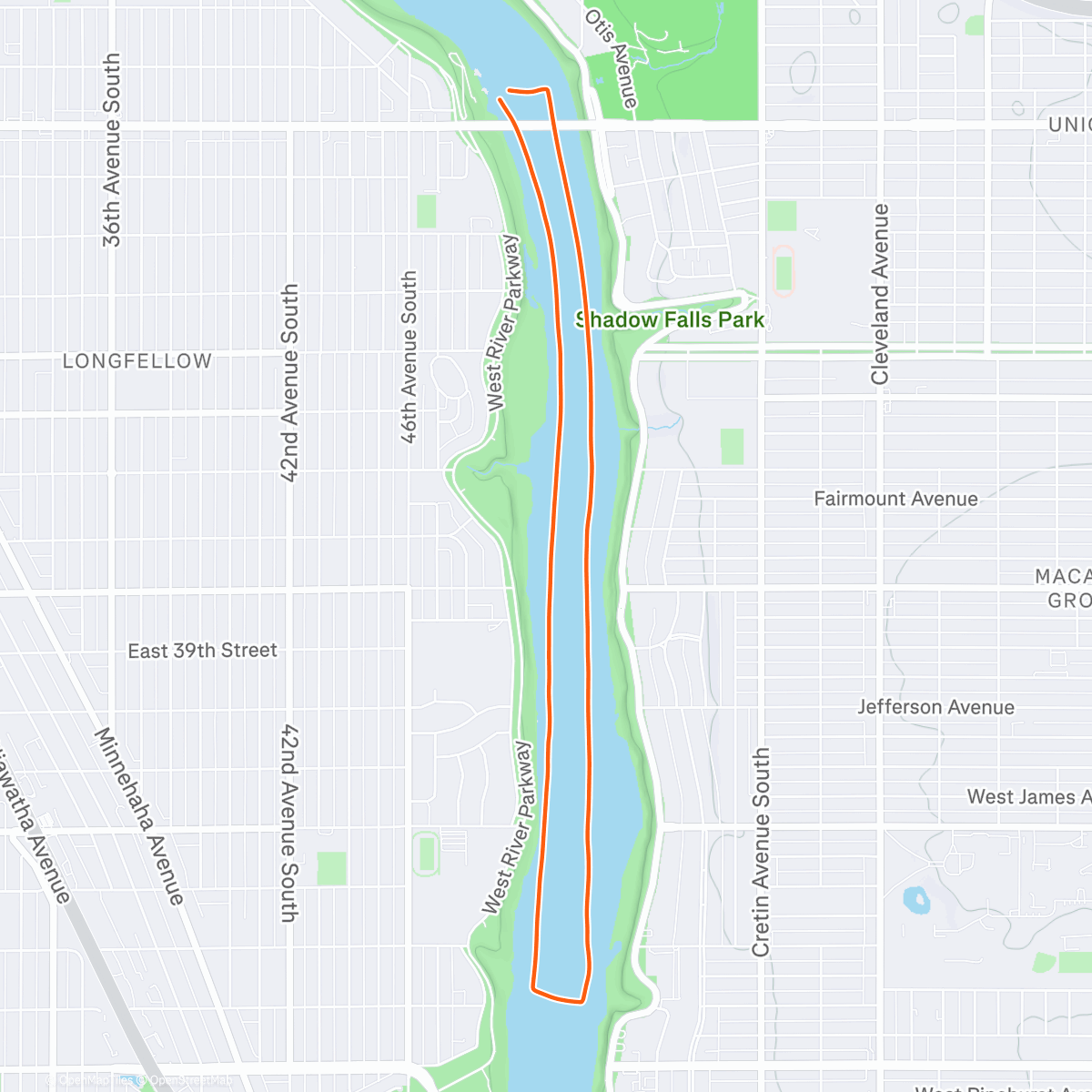 Map of the activity, Halloween Row