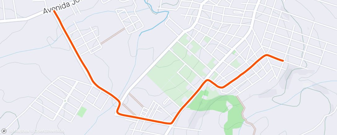 Map of the activity, Deslocamento