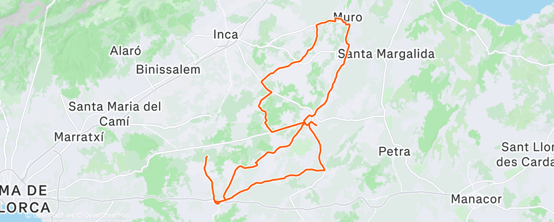 Карта физической активности (Cloud Surfing 
Malle Wintercamp Tag 4)