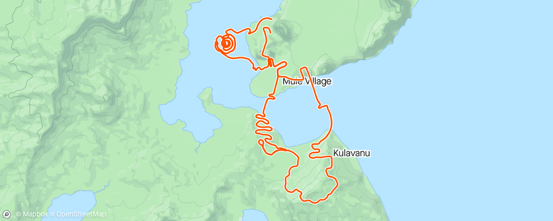 Map of the activity, Zwift - Group Ride: ZSUN Sunday Sundae (C) on Three Sisters Reverse in Watopia