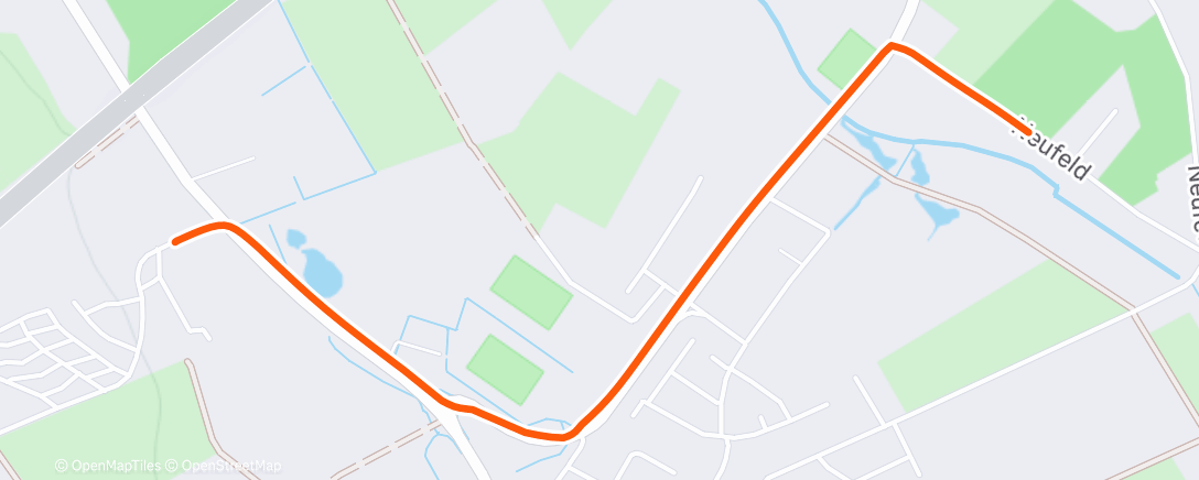 Map of the activity, Afternoon Ride