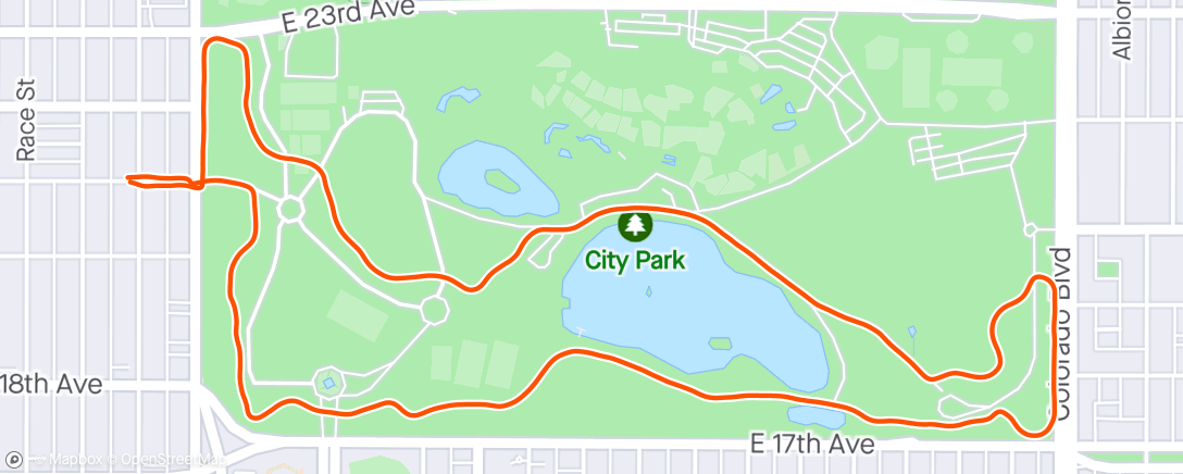 Map of the activity, Easy City Park