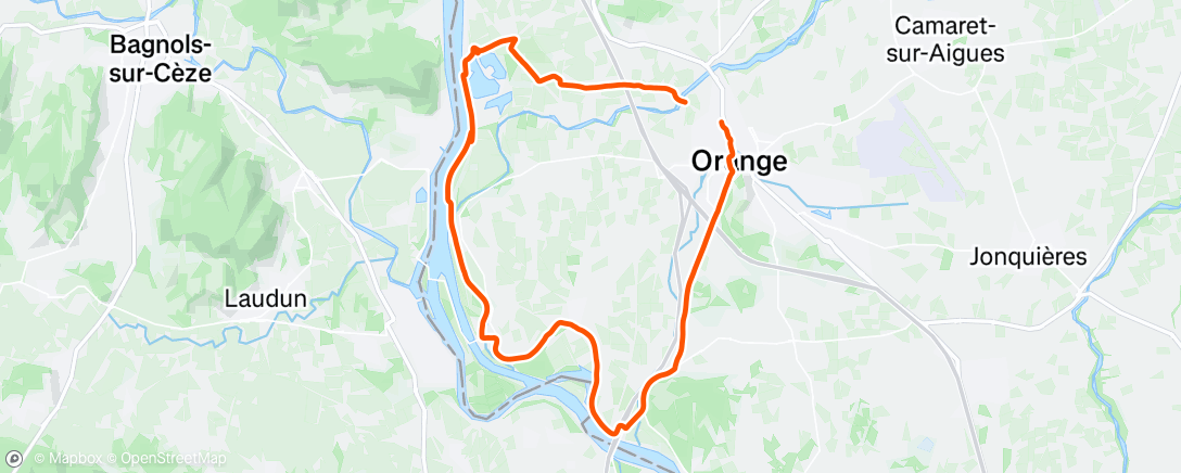 Map of the activity, Le grand tour par Caderousse