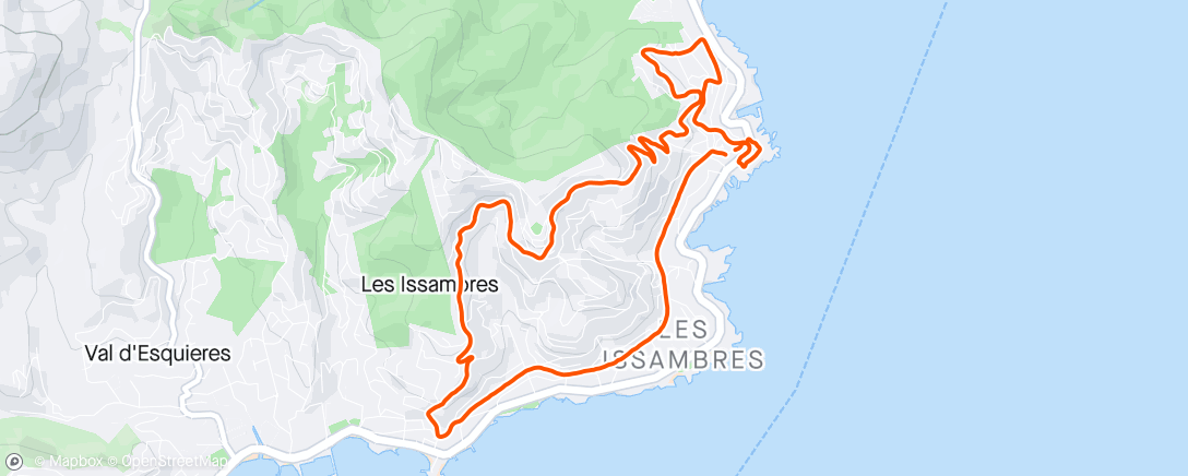 Map of the activity, Côtelettes