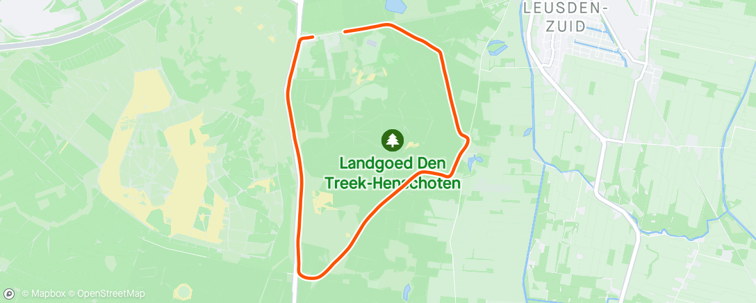 活动地图，Namiddagloop