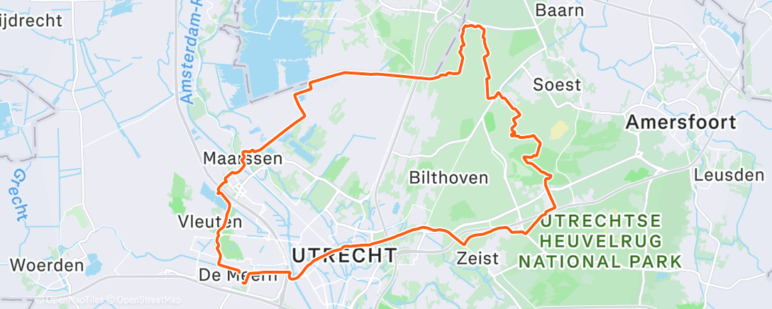 Map of the activity, Mtb 🥌