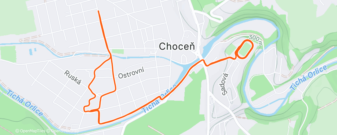 Mapa de la actividad, 5x 5’ AeT