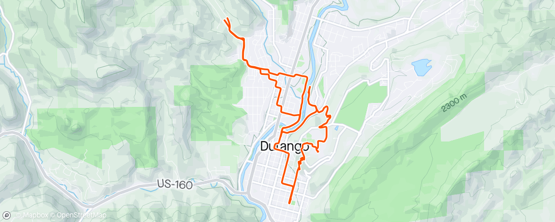 アクティビティ「D3K Does Bike Golf (Deidre’s Version)」の地図