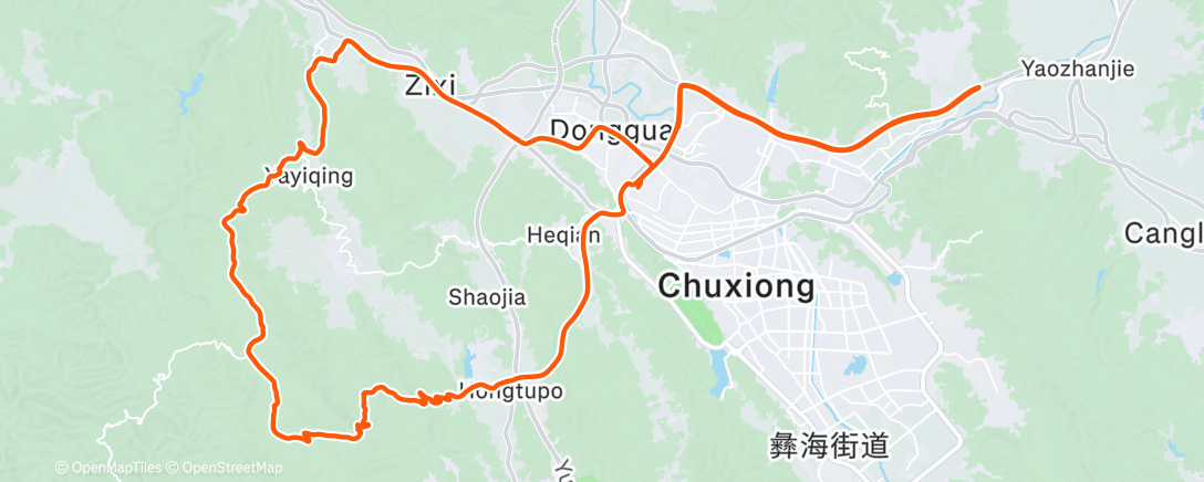 「China pro league stage 7」活動的地圖