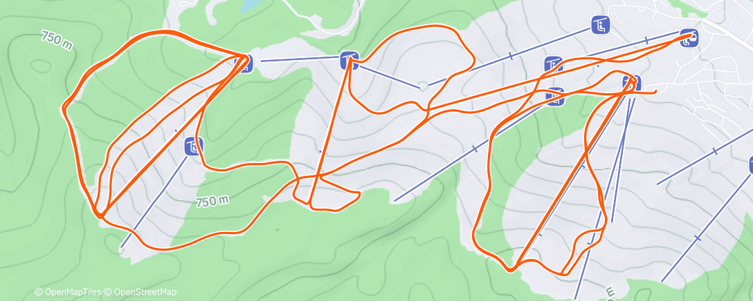 Map of the activity, Flow state