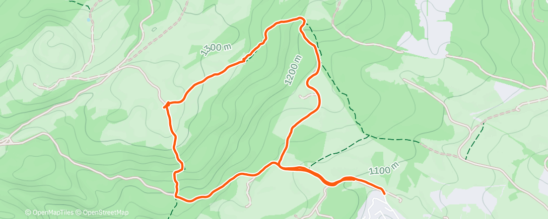 Map of the activity, Long Legs