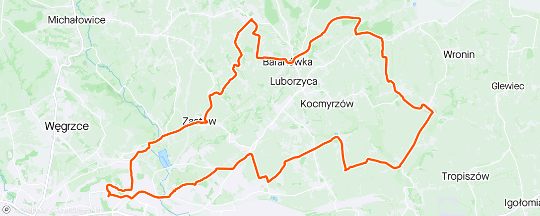 Map of the activity, Do śniadania.