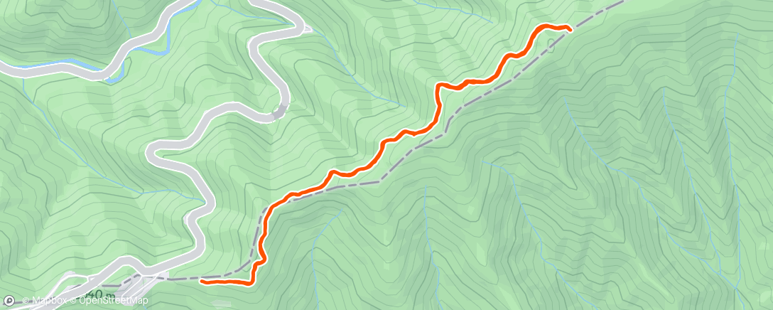 Map of the activity, 42/100 - A quick trip before heading home