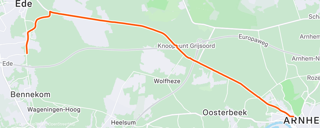 Mapa de la actividad (Van de 0 af)