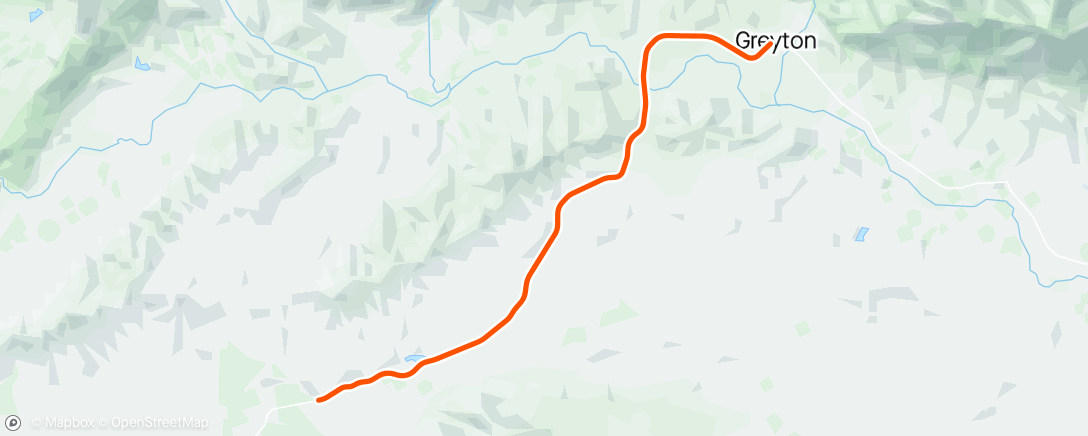 Mappa dell'attività Morning Gravel Ride