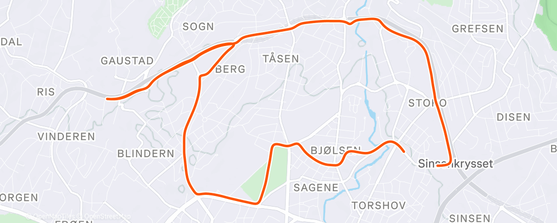 Map of the activity, Åpne