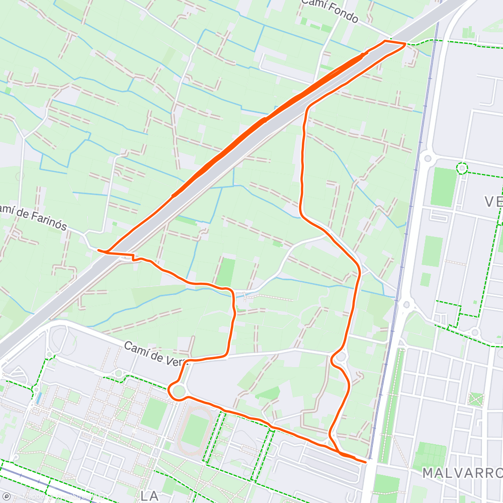 Map of the activity