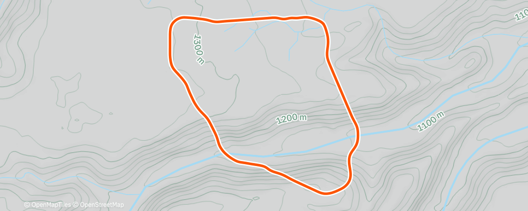 Map of the activity, MyWhoosh - Valley of Tombs