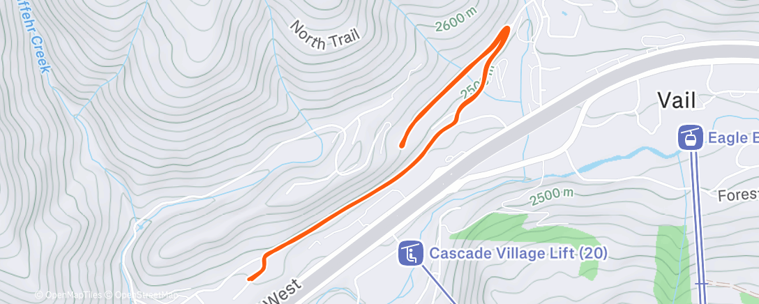 Map of the activity, Nanners