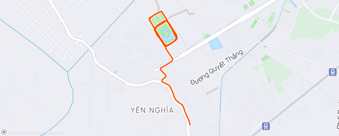 Map of the activity, Mất 5km sau ko chạy nhanh được vì bị phồng rộp bàn chân, haizzzz